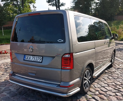 Volkswagen Multivan cena 185000 przebieg: 89600, rok produkcji 2017 z Kartuzy małe 172